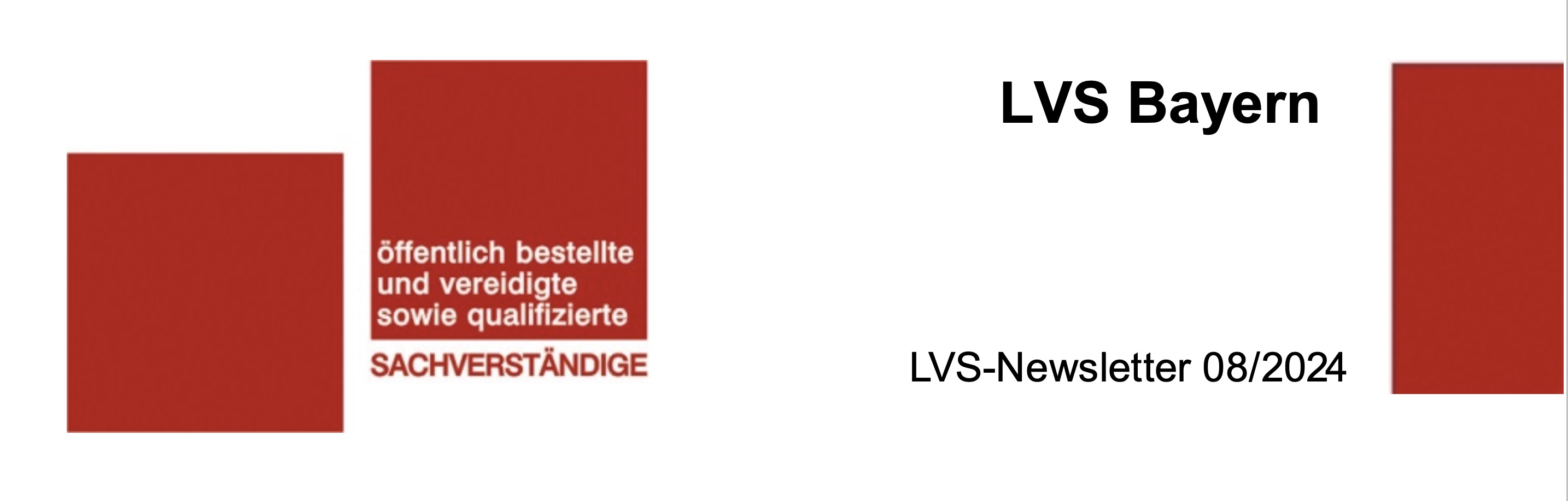 Öffentlich bestellte und vereidigte Sachverständige — LVS Bayern
