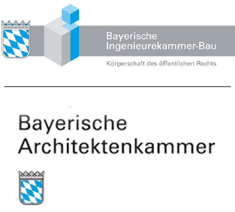 Logos bayerische Architekten- und Ingenieurkammer