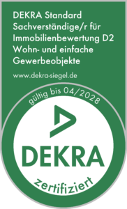 DEKRA — Zertifizierter Sachverständiger für Immobilienbewertung D2