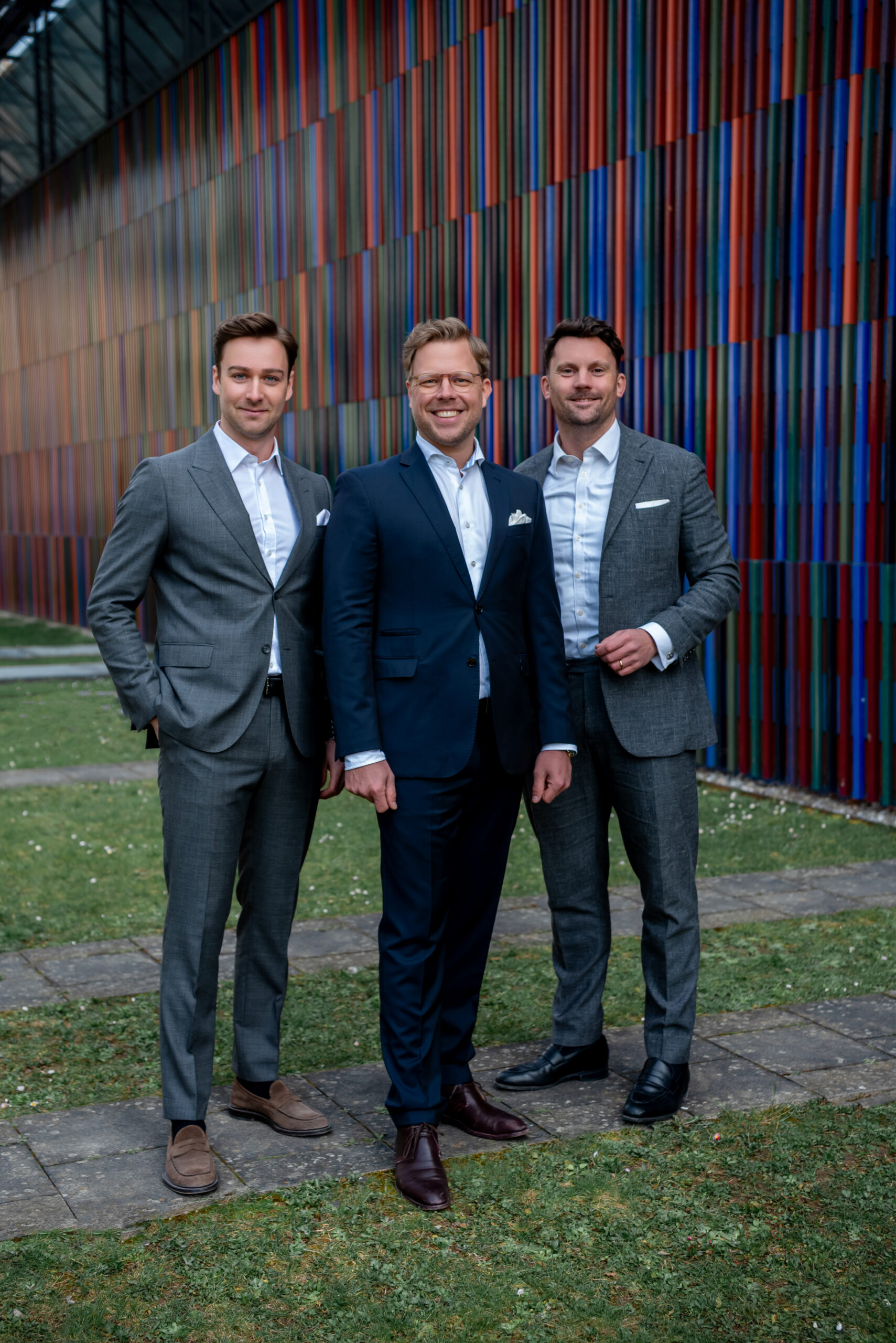Die Gründer von expecta – Maximilian Helmreich, Paul Pletsch und Tobias Wörner, Immobiliensachverständige in München