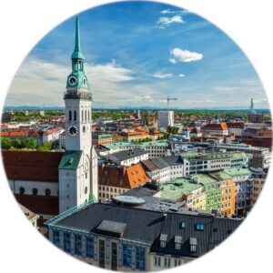 Aerial-View-Of-Munich-St_Peter-Church-Marienplatz